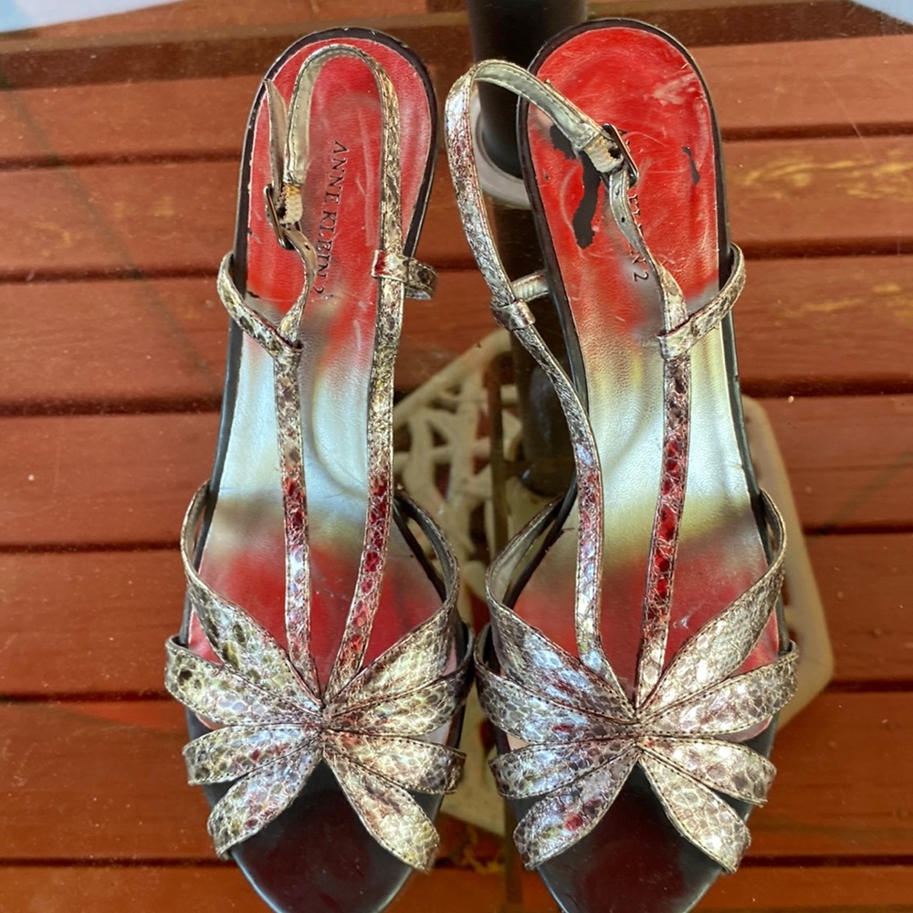 Anne Klein 2 Sincerely Open Toe Slingback Sandal